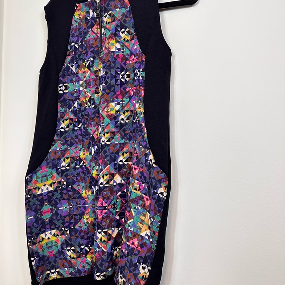 Colorful Geometric Pattern mini Dress - Picture 1 of 8